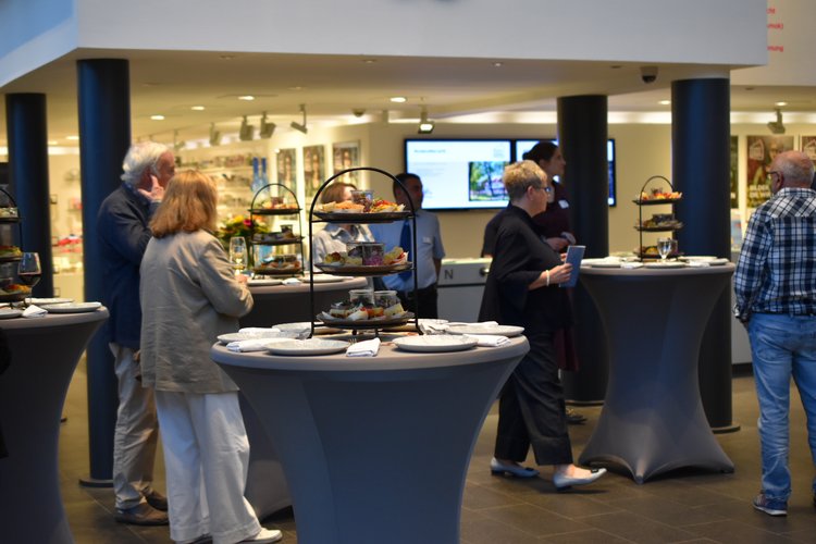 Get-Together bei der Preview für Fördermitglieder 