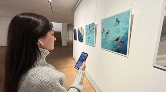 Audioguide vom Smartphone in der Kunsthalle