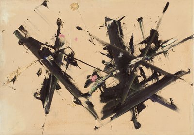 Judit Reigl, Outburst, 1957, Galerie van de Loo, München, (c) VG Bild-Kunst, Bonn 2023