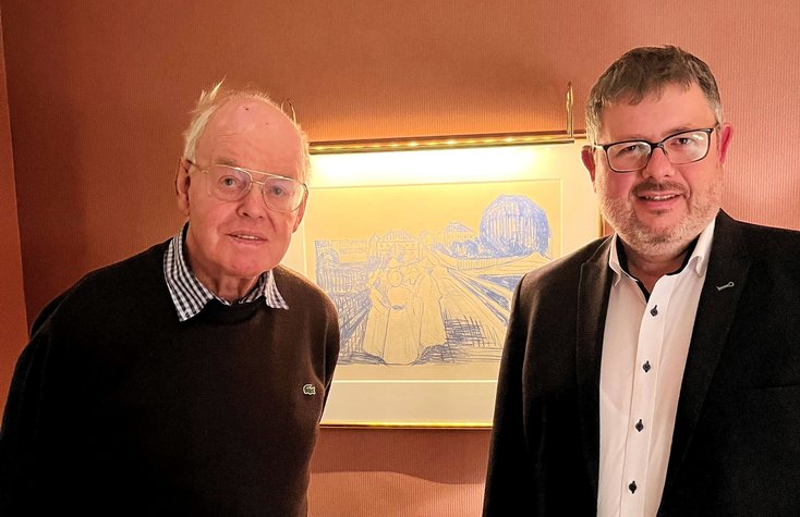 Dr. Folkert Hinrichs (links) und Michael Kühn