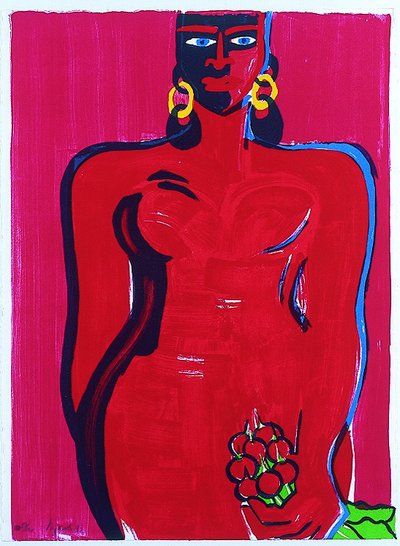 Elvira Bach, Nein in Rot, 1992, (c) VG Bild-Kunst, Bonn 2026
